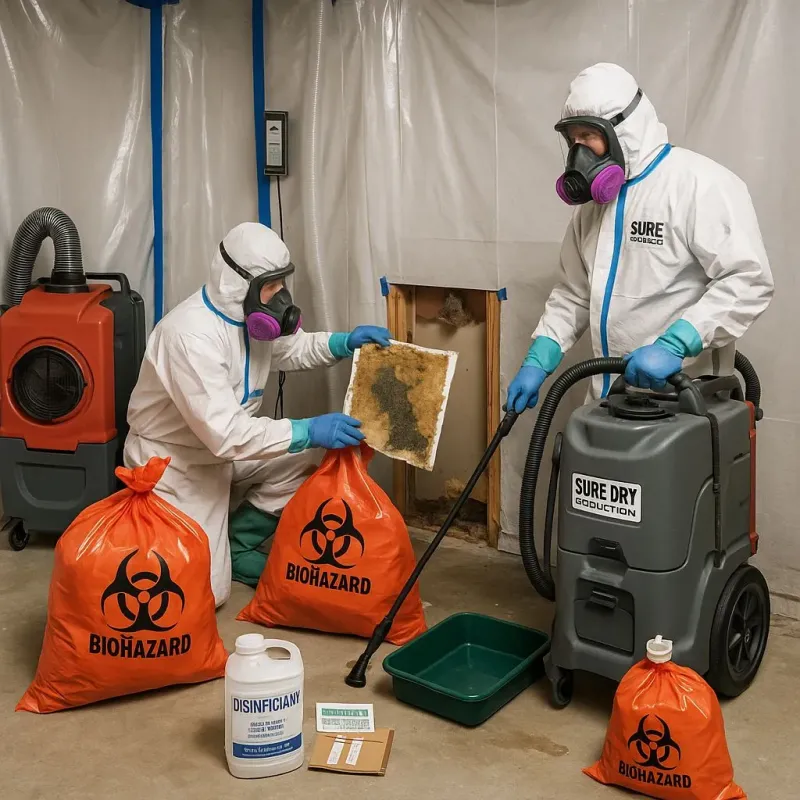 Contaminated Water Handling Protocols process in Saint Helens, OR